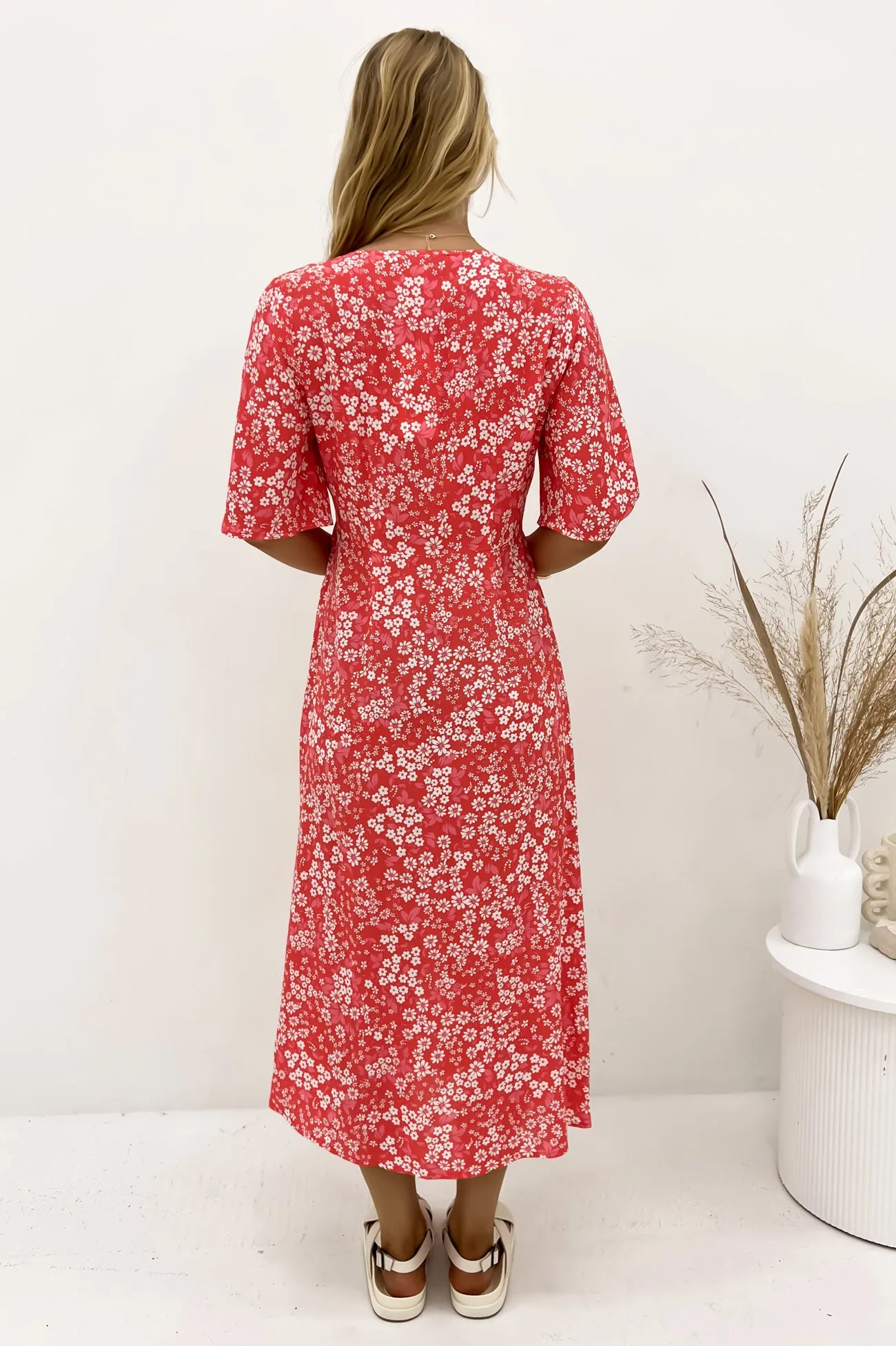Ankara Dress Floral Print