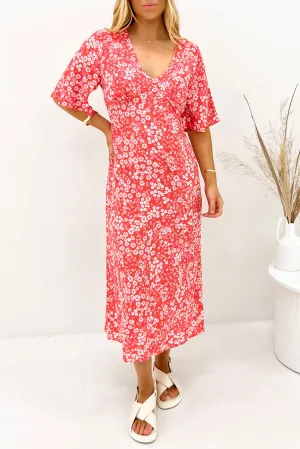 Ankara Dress Floral Print
