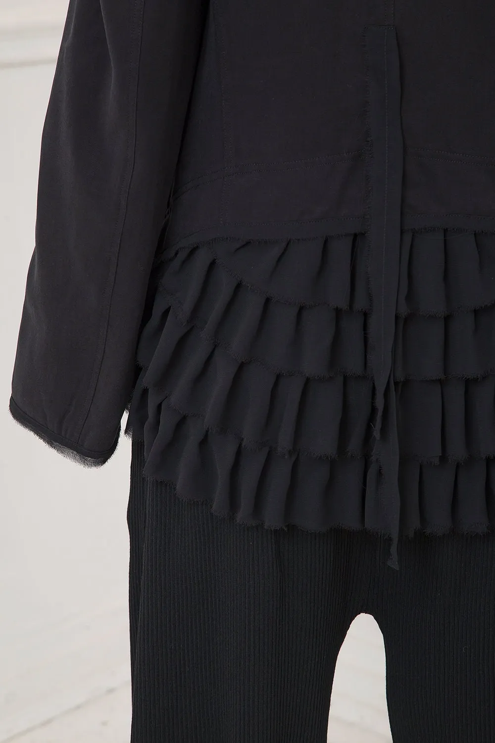 Asymmetrical soft blazer- ASHTA