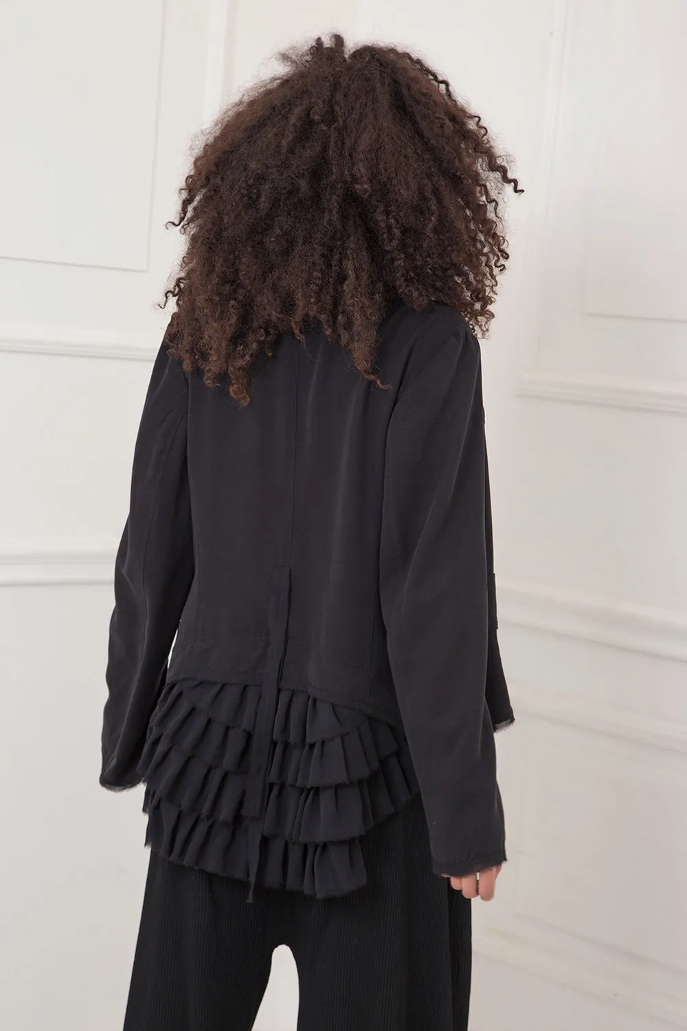 Asymmetrical soft blazer- ASHTA