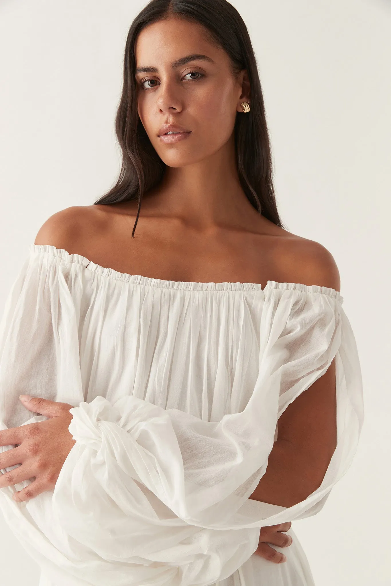 Avani Smock Midi Dress