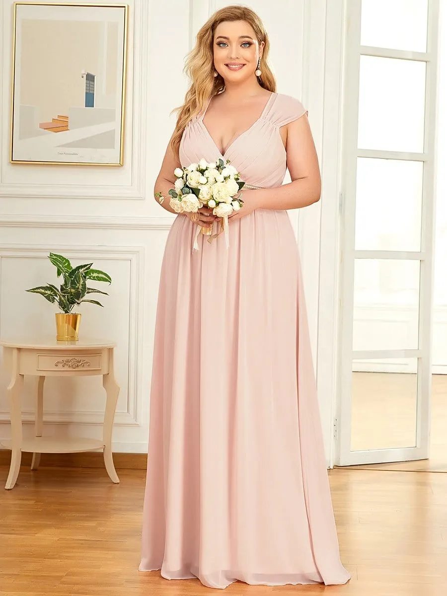 Beaded Empire Waist Maxi Dress