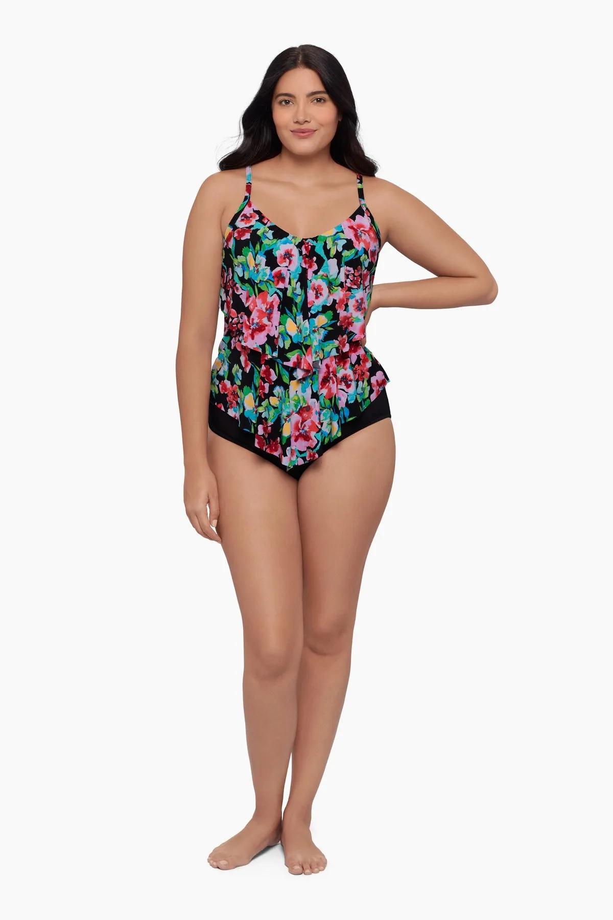 Blooming Beauty Ronnie Tankini Top