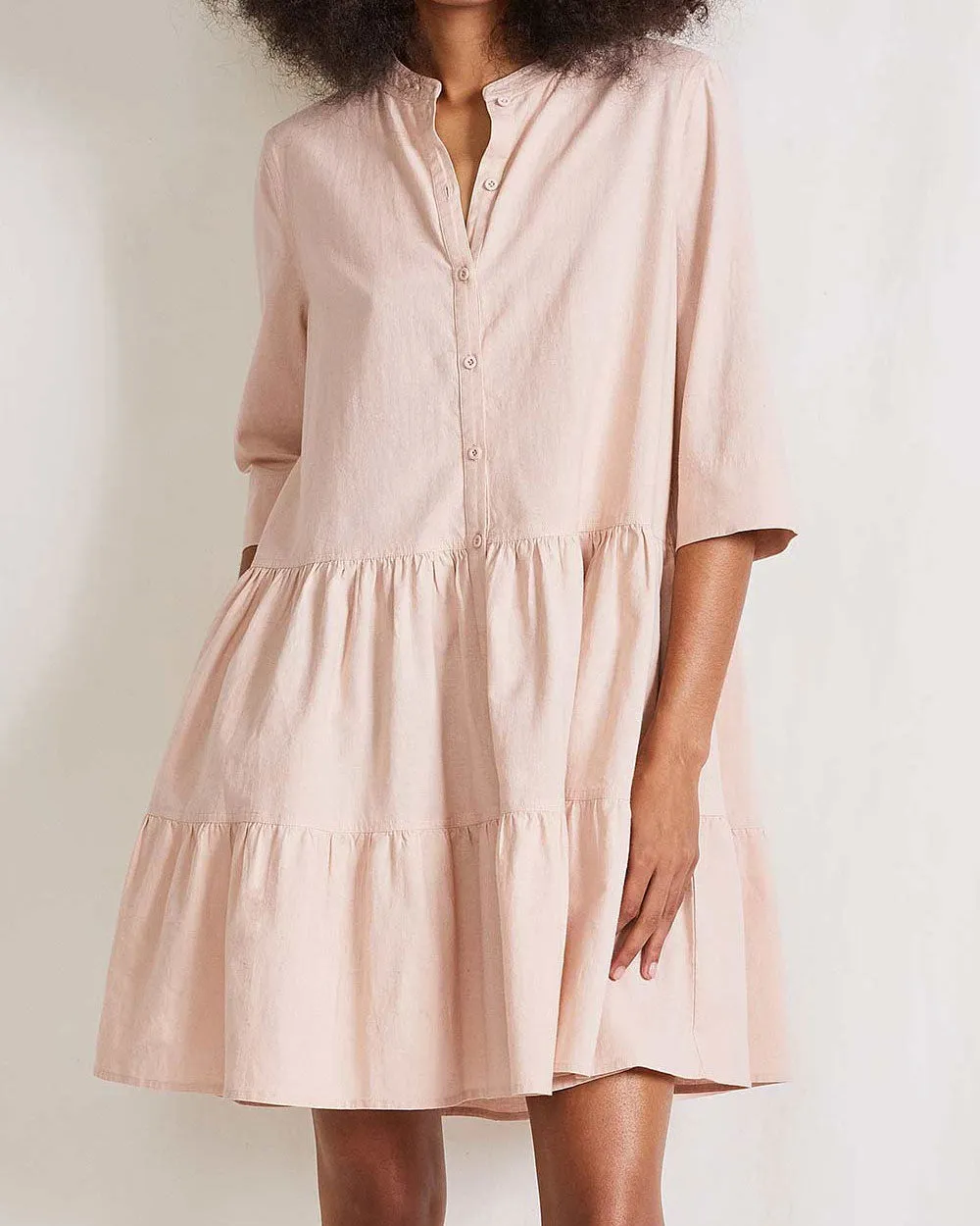 Blush Maurino Drop Waist Mini Dress