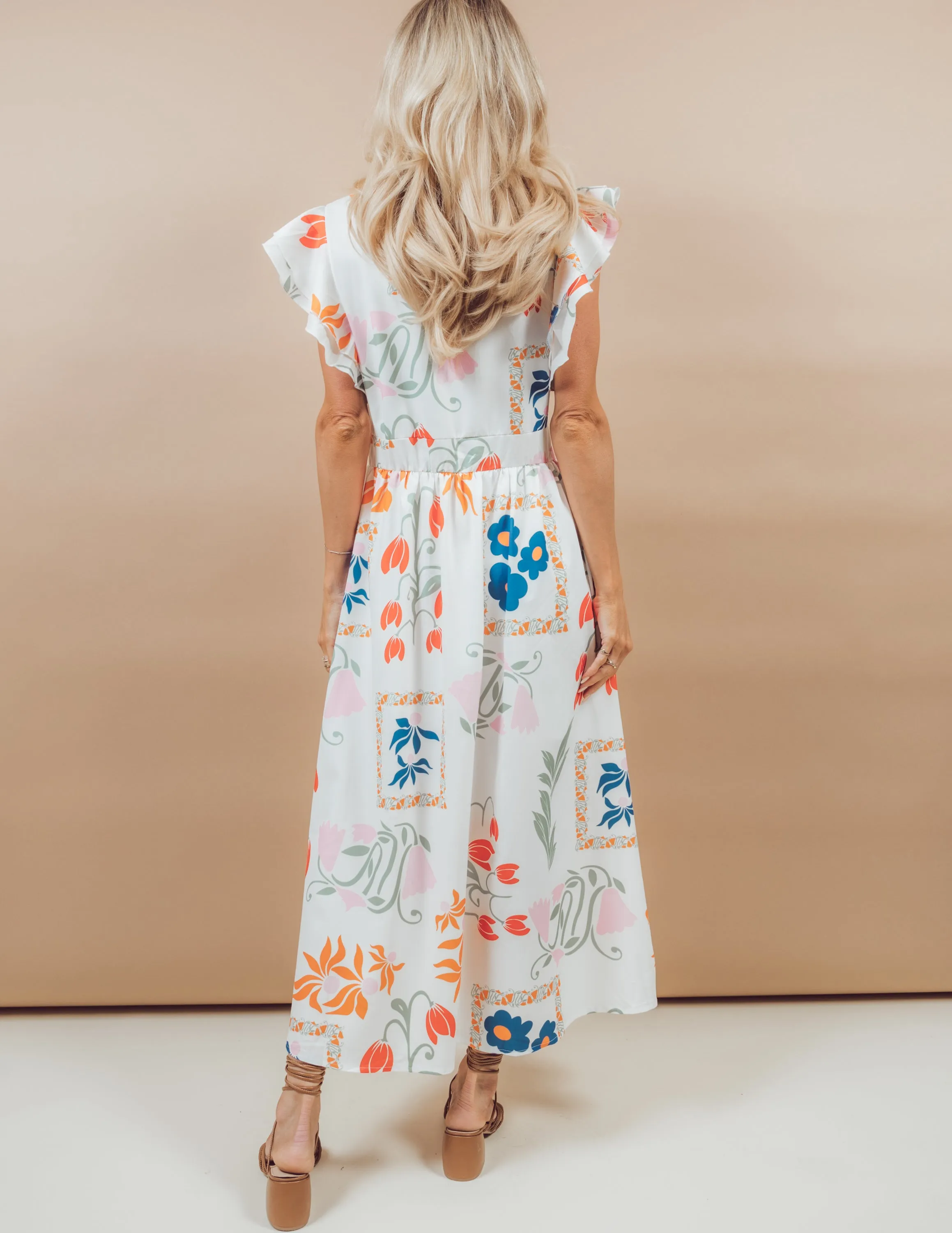 Brandee Printed Dress