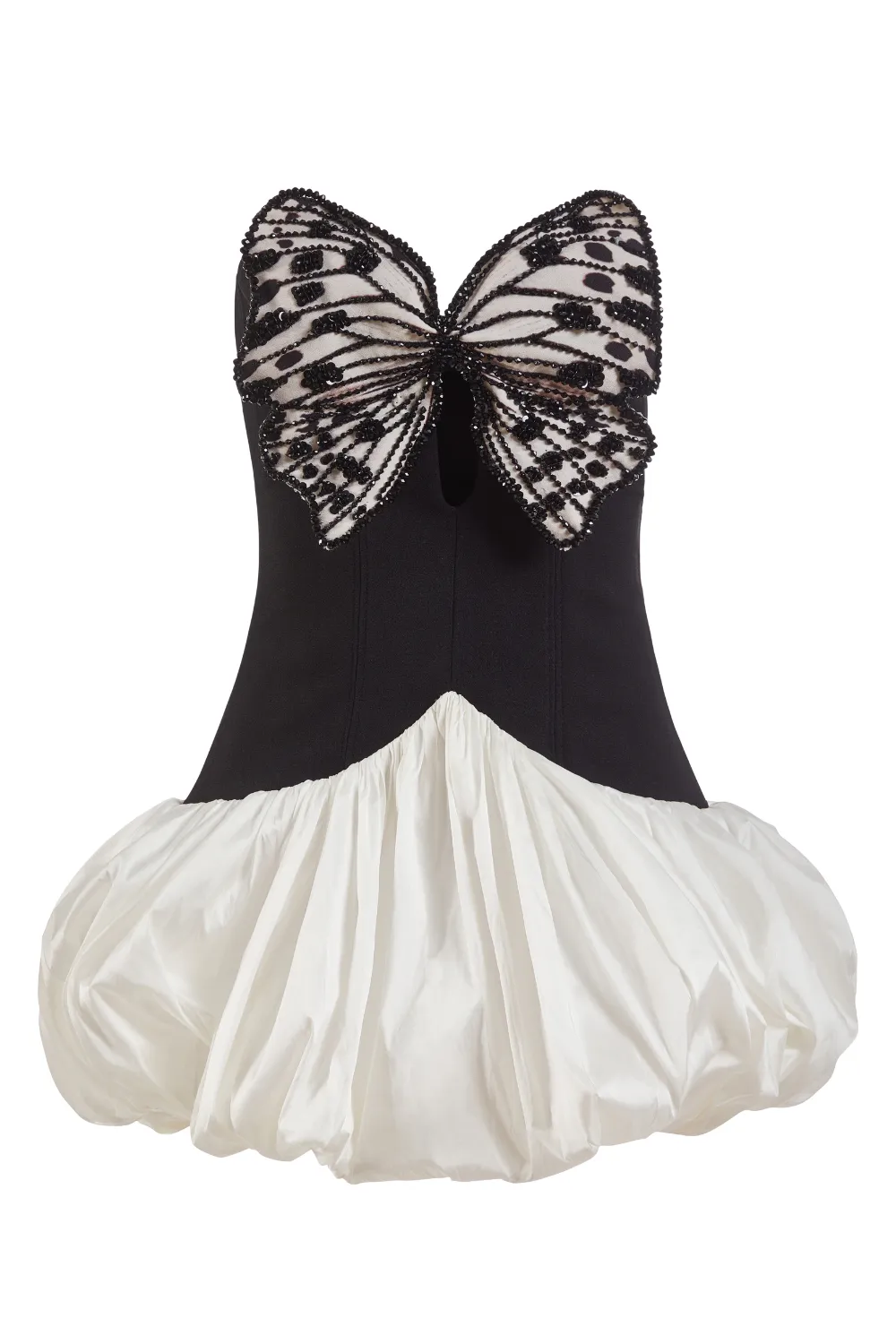 BUTTERFLY DROP WAIST MINI DRESS (RUNWAY)