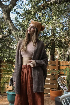 Cardigan - Knitted Mocha