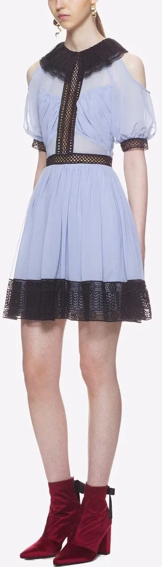 Chiffon Mini Dress