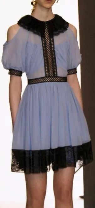 Chiffon Mini Dress