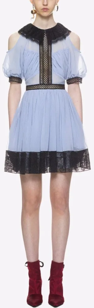 Chiffon Mini Dress