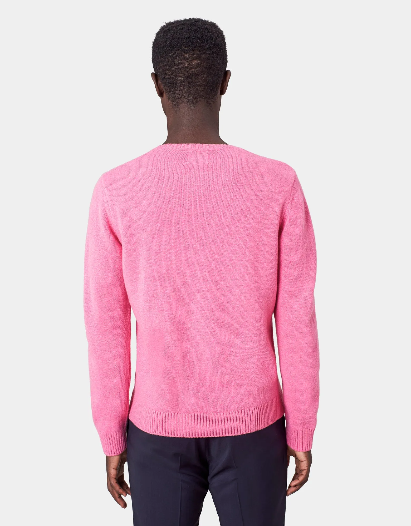 Classic Merino Wool Crew - Ivory White