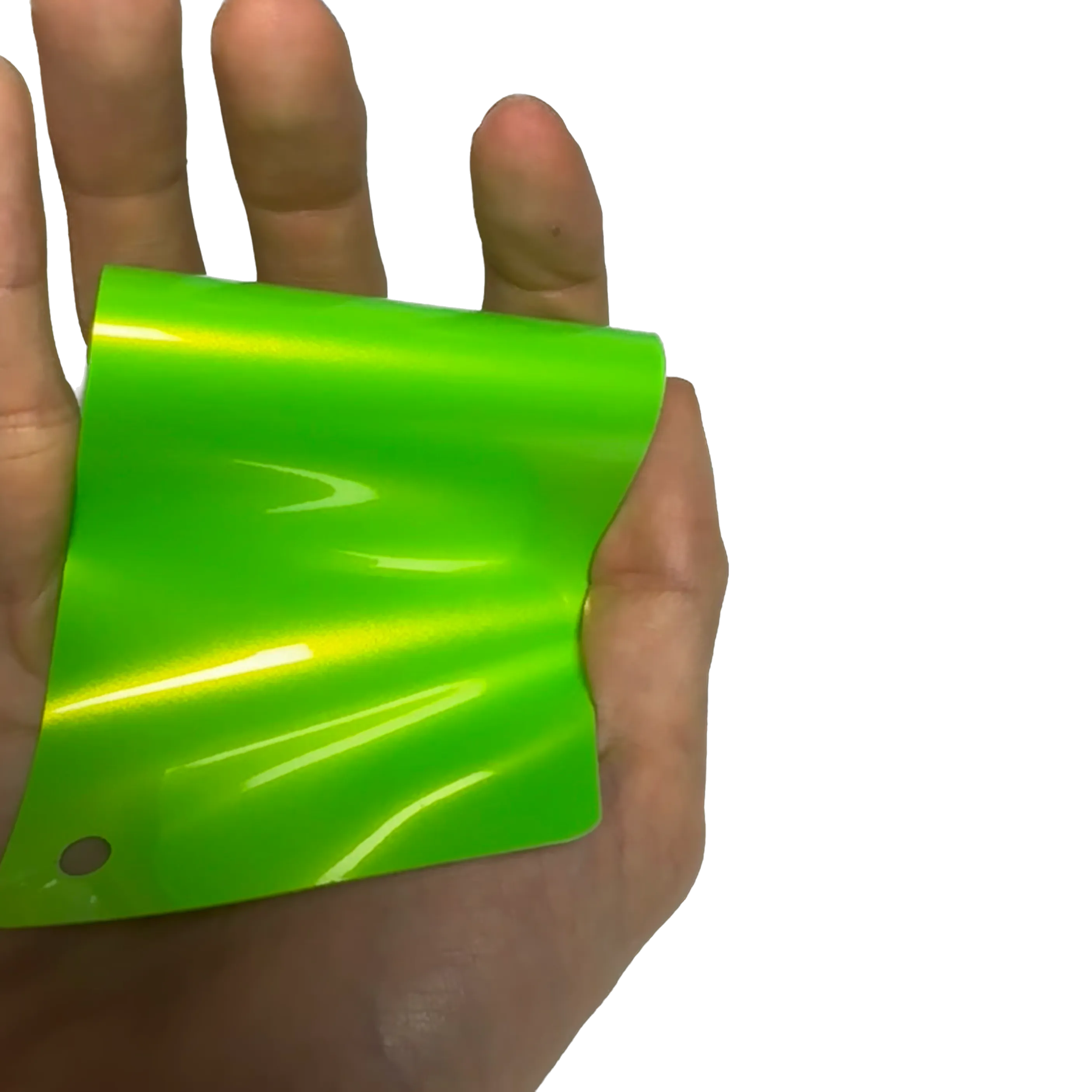 Color Shift Neon Gold Green Vinyl Wrap