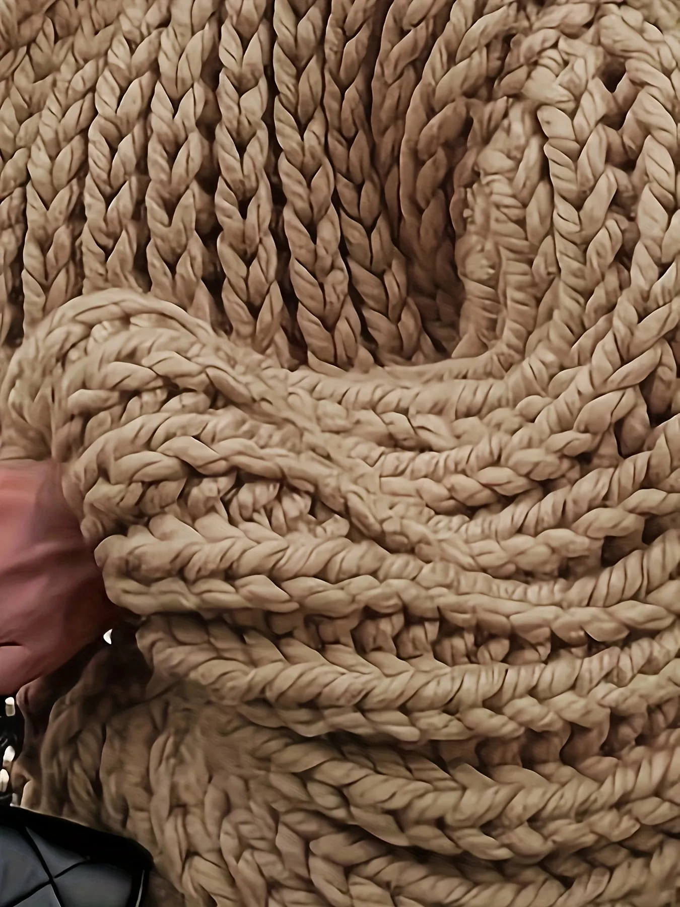 Cozy Cashmere Blend Hooded Cardigan
