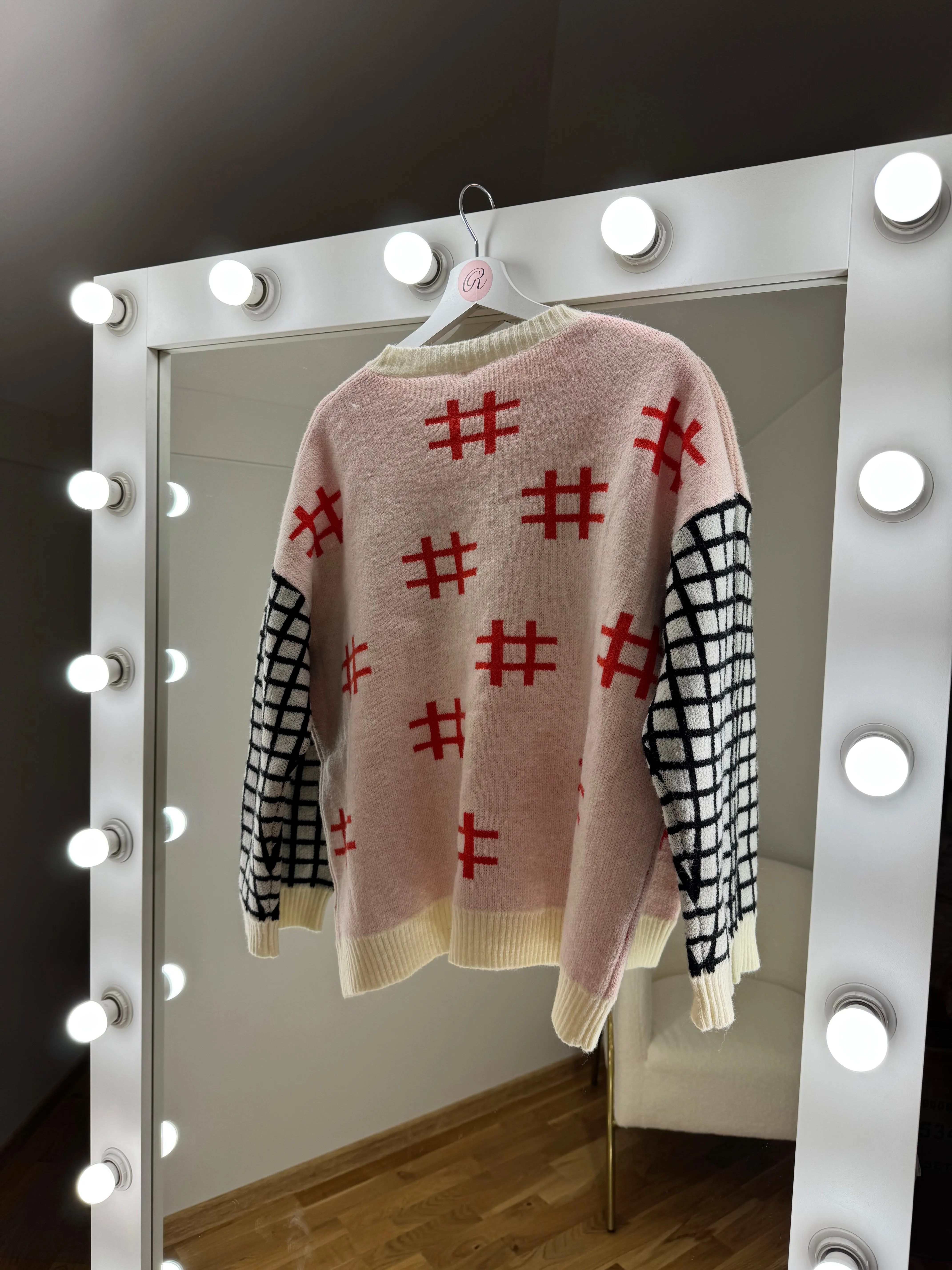 Cozy sweater “#Love”