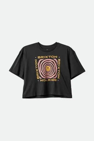 Dizzy S/S Skimmer Tee - Washed Black