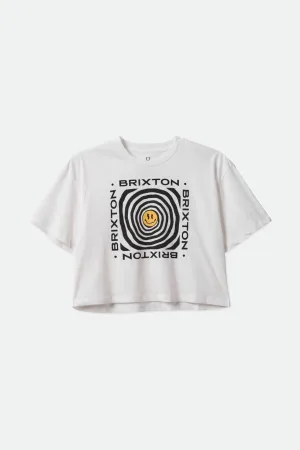 Dizzy S/S Skimmer Tee - White