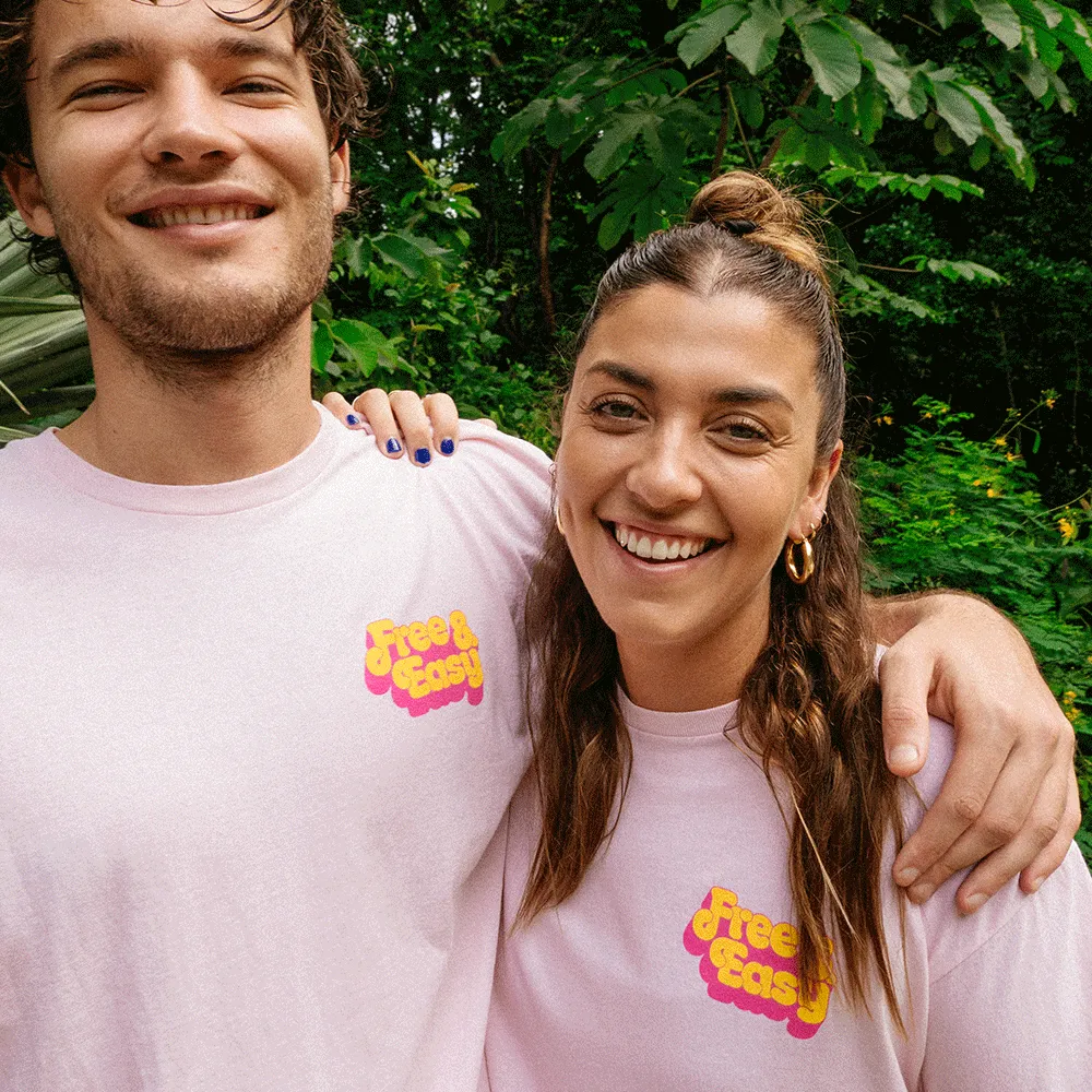 Double Bubble Tee - Pink