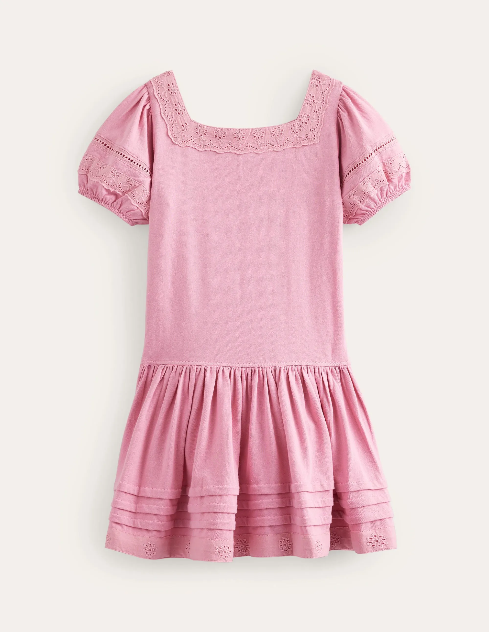 Drop Waist Dress-Formica Pink