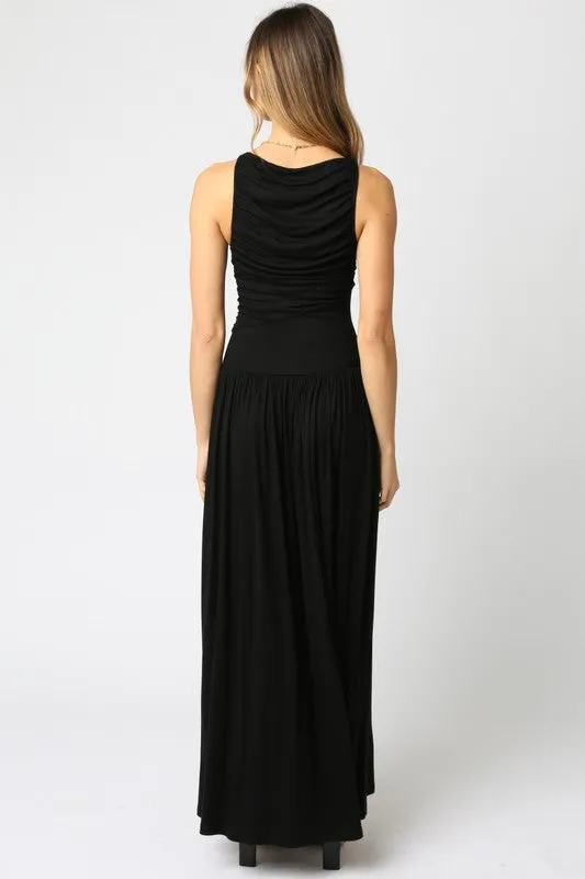 Drop Waist Maxi Dress