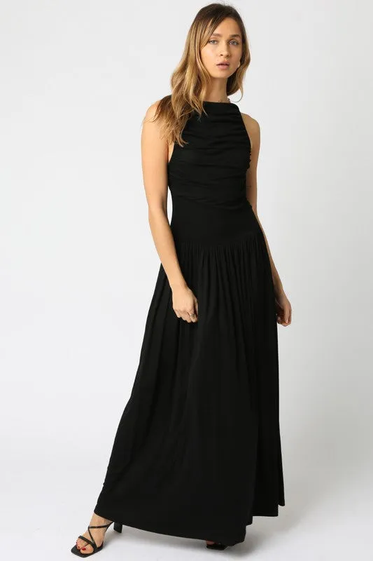 Drop Waist Maxi Dress