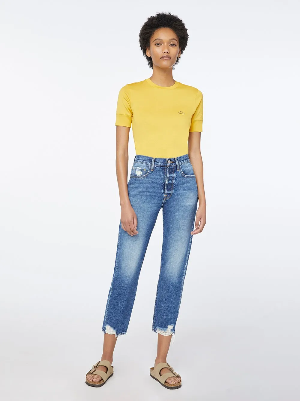 Easy 70s Tee -- Citrine