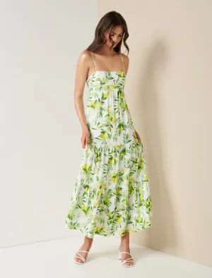 Faith Tiered Midi Dress