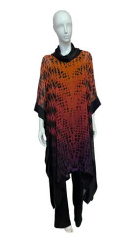Flame Cowl Caftan
