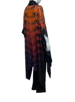 Flame Cowl Caftan