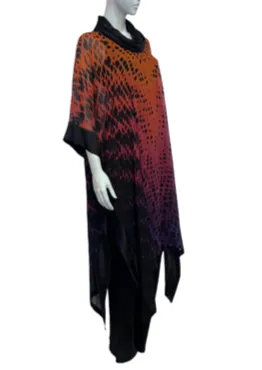 Flame Cowl Caftan