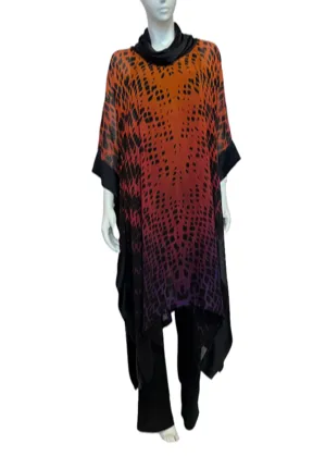 Flame Cowl Caftan