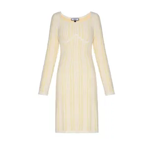 FLUFFY KNIT DRESS