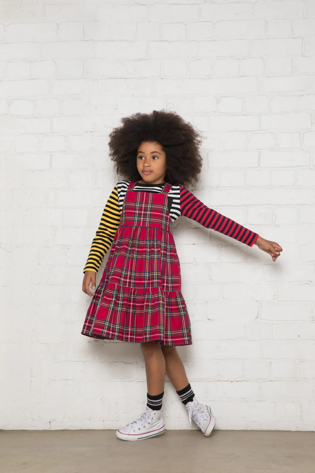 Hidden Creatures Kids Tiered Dress