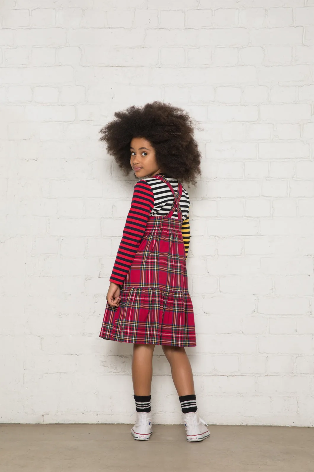Hidden Creatures Kids Tiered Dress