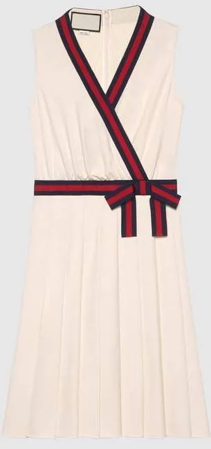 Jersey Dress with Web