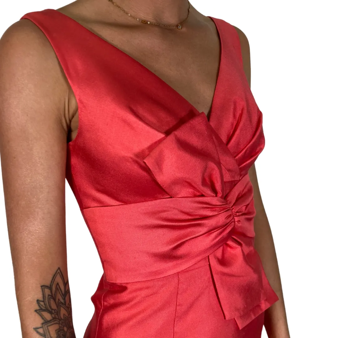 Kate Spade Vibrant Coral-Pink Colored Dress