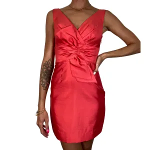 Kate Spade Vibrant Coral-Pink Colored Dress
