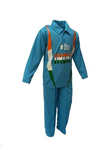 KFD India Cricket Team fancy dress for kids,National Hero Costume for Independence Day/Republic Day/Annual function/Theme Party/Competition/Stage Shows Dress