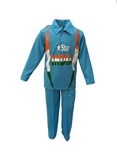 KFD India Cricket Team fancy dress for kids,National Hero Costume for Independence Day/Republic Day/Annual function/Theme Party/Competition/Stage Shows Dress