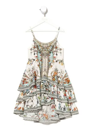 KIDS LAYERED DRESS 12-14 SHAKESPEARES GARDEN