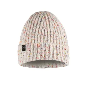 Kim Knitted & Polar Beanie - White
