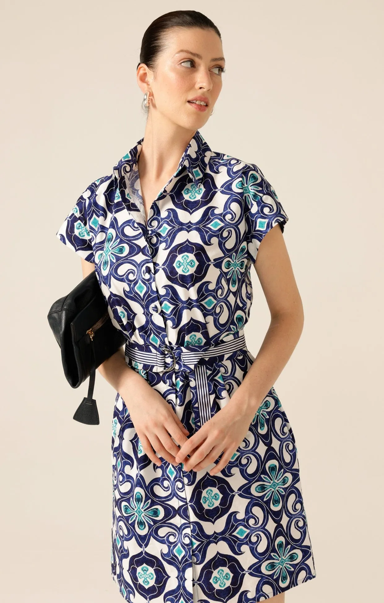 KING FISHER SHIFT DRESS