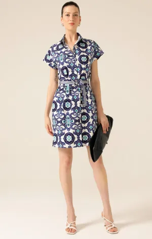 KING FISHER SHIFT DRESS