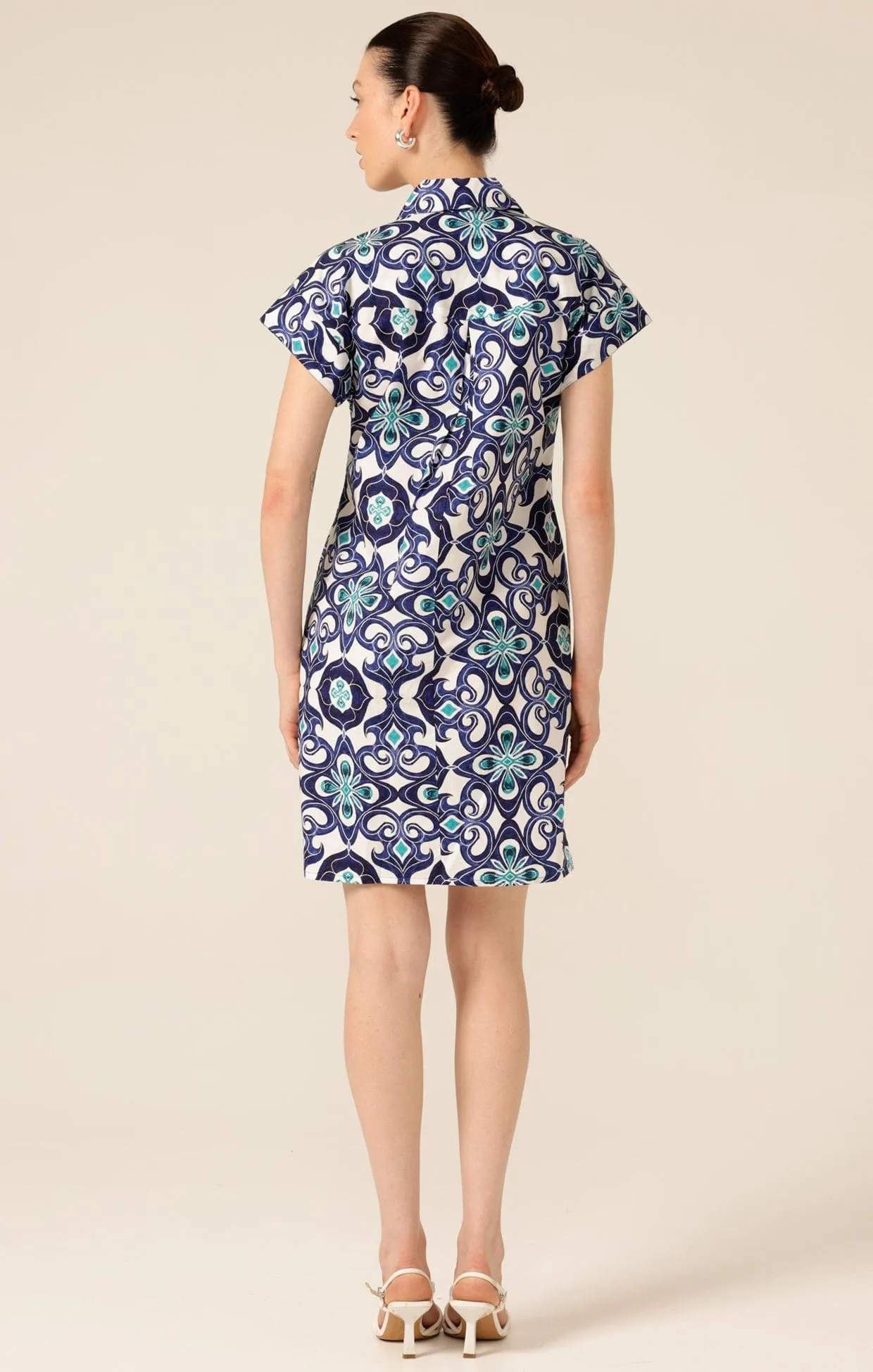 KING FISHER SHIFT DRESS