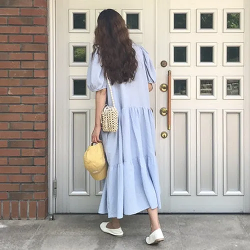 [Korean Style] Cassa Casual Maxi Dress