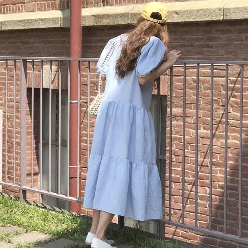 [Korean Style] Cassa Casual Maxi Dress