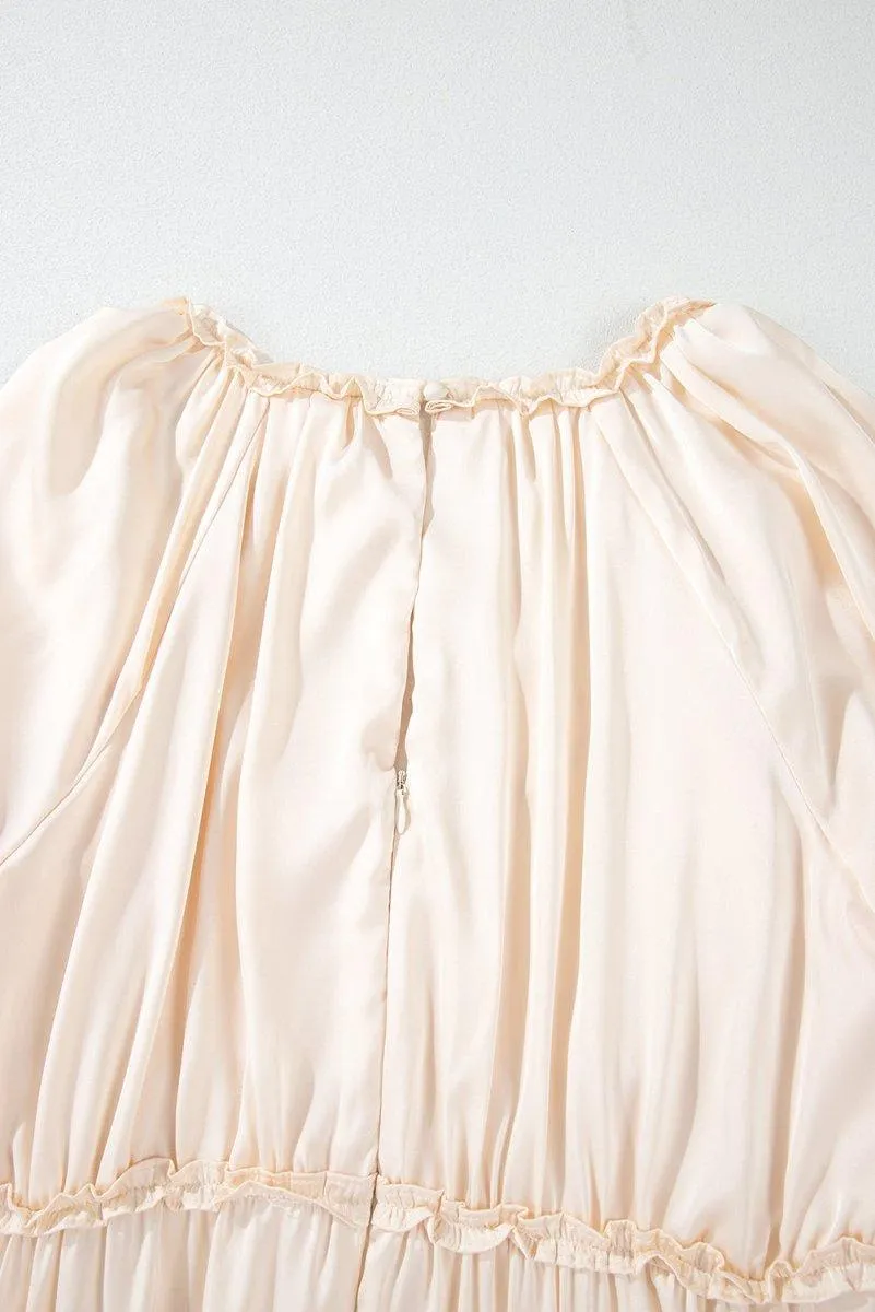 Lydia Ruffled Tiered Loose Mini Dress