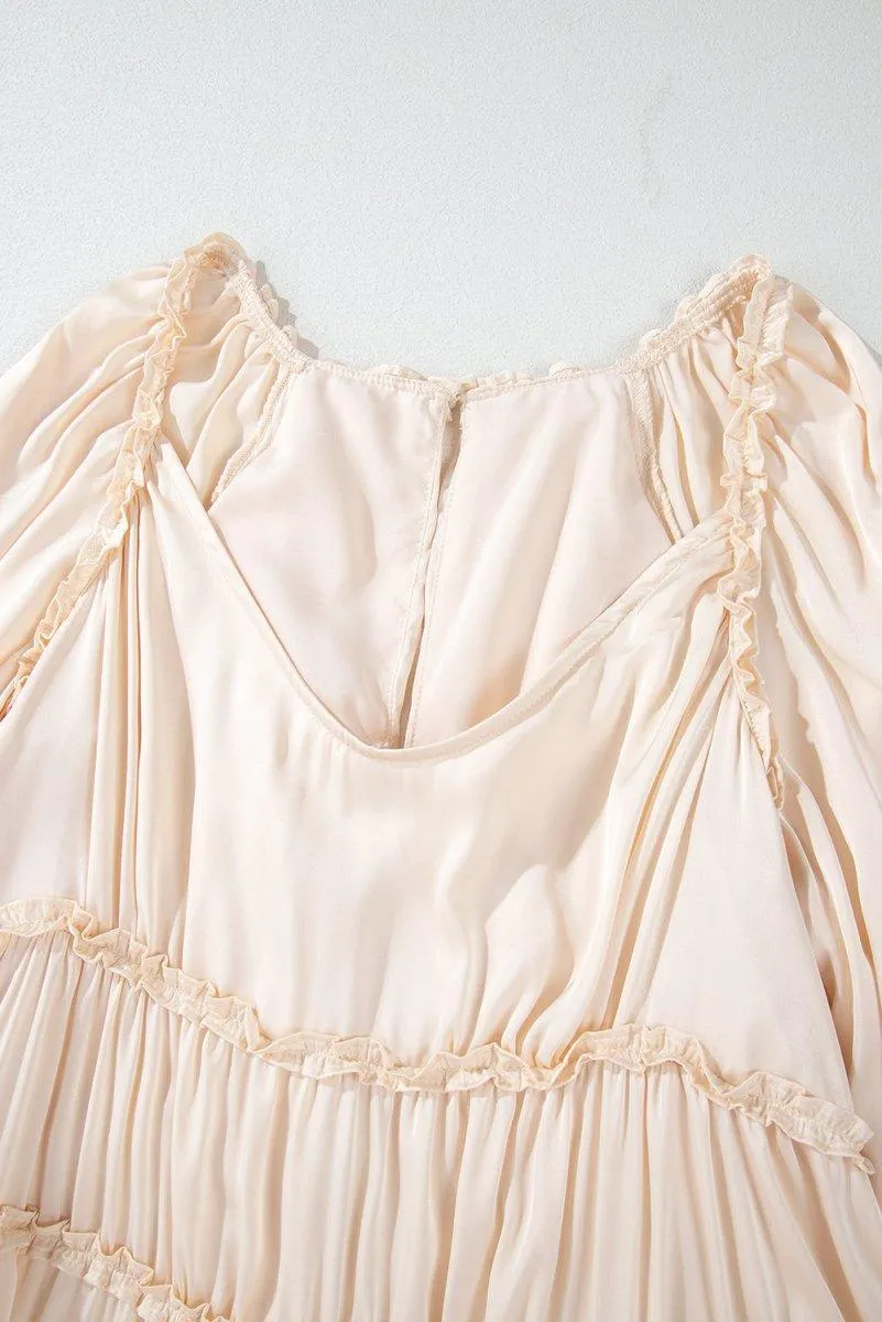Lydia Ruffled Tiered Loose Mini Dress