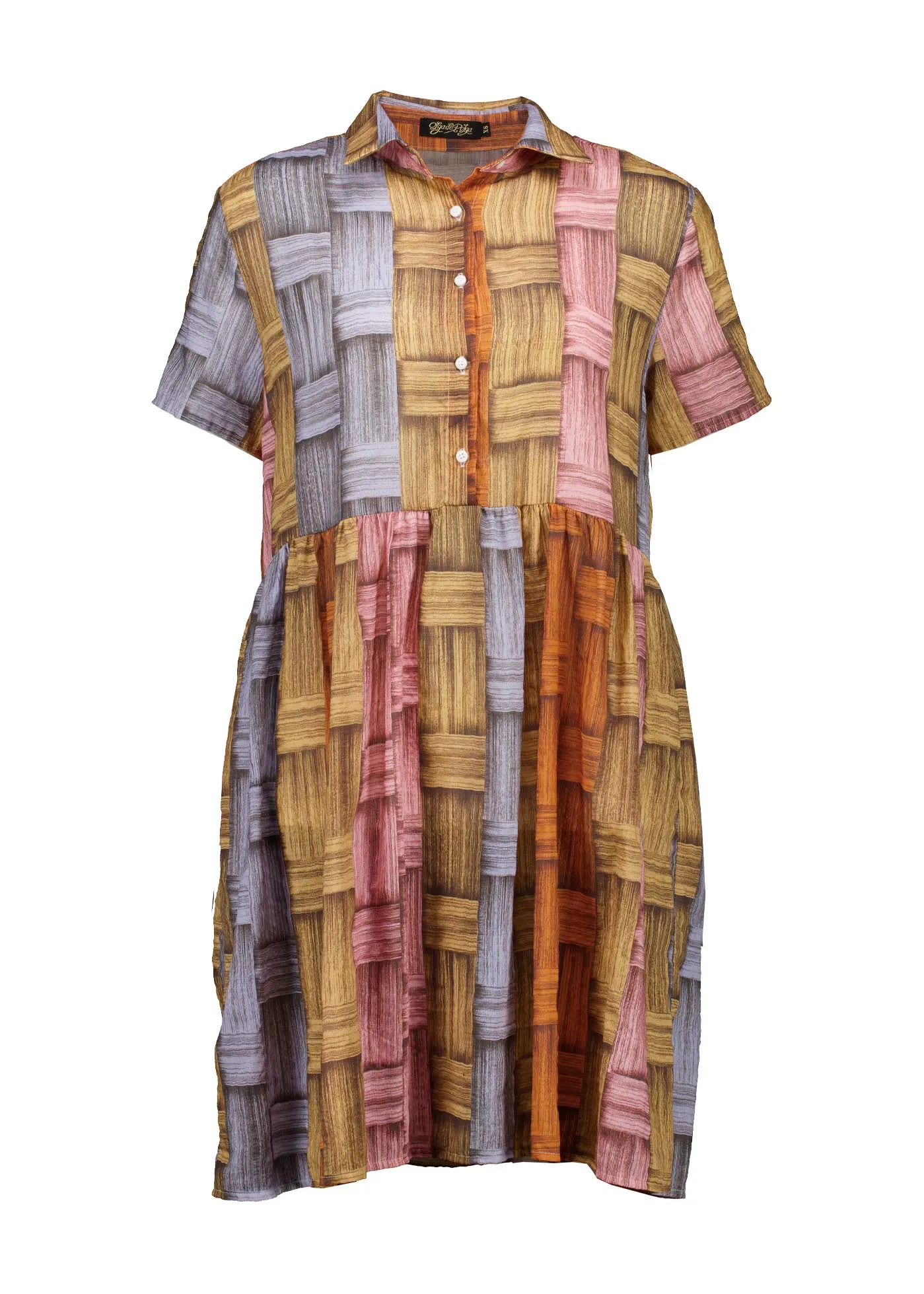 Matador Villa Dress in Seersucker