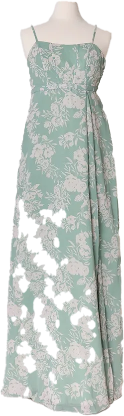 Maternity Nova Chiffon Floral Print Dress | Made To Order