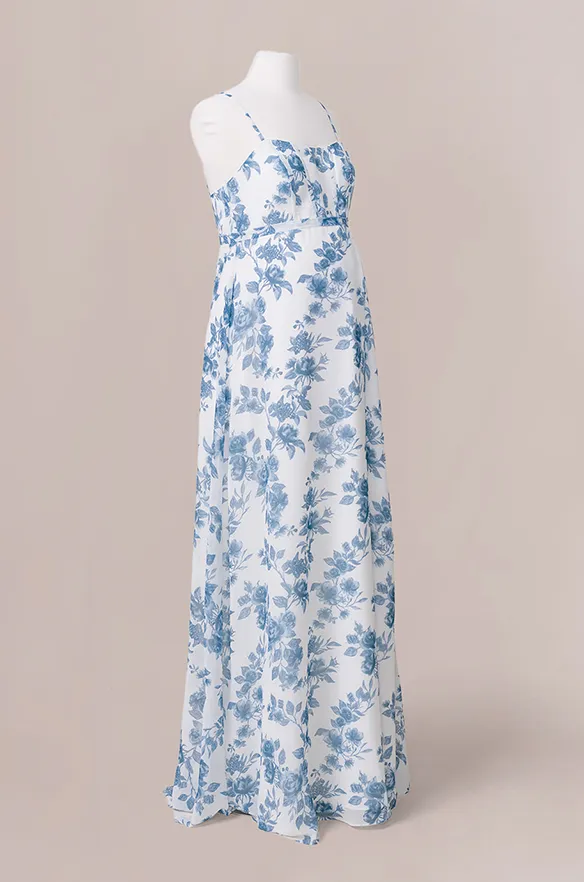 Maternity Nova Chiffon Floral Print Dress | Made To Order